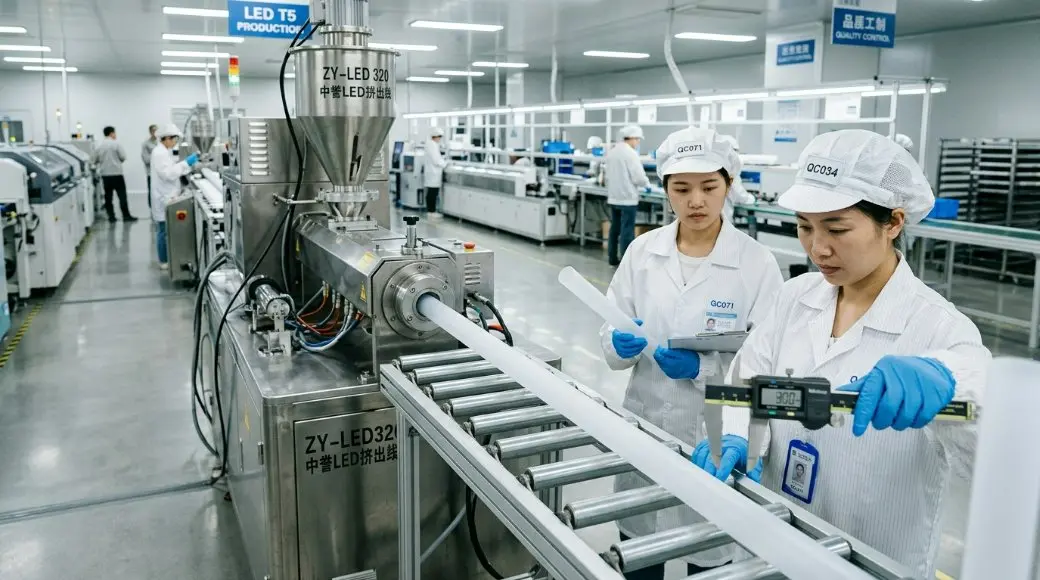 Fabrică de carcasă cu tuburi LED premium din China: inovare pentru standardele globale 2026 și personalizarea 3D