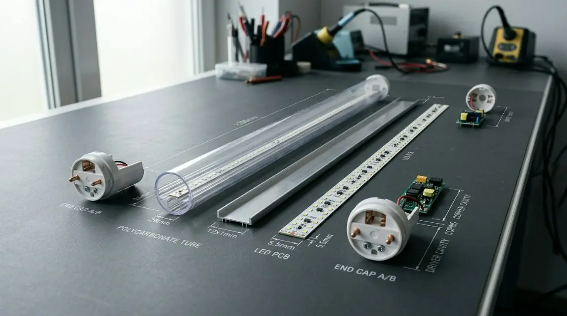 Ghidul final pentru 2026 pentru carcasele tuburilor din plastic LED T8: Navigarea standardelor UL/ETL din SUA și inovațiilor în eco-policarbonat